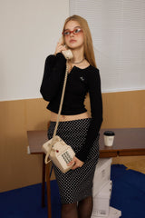 Elegant and Chic Spring Fashion: Polka Dot Styling