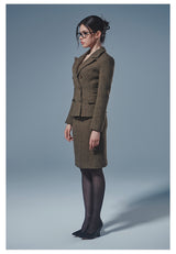 Wool Blazer / Skirt