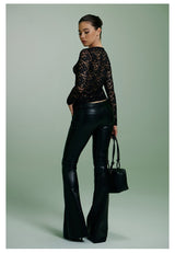 Lace Sheer Top