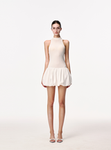 Chic Puff Mini Dress