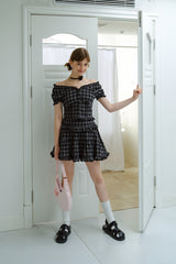 Plaid Top / Skirt