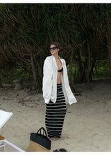 Foldover Waist Skirt
