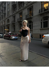Streamer Champagne Sequin Skirt