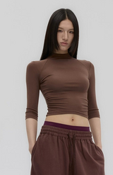 Brown Top & Sweatpants
