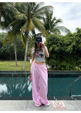 Striped Pink Lounge Pants