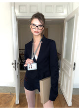 Kraken Navy Blazer / Shorts