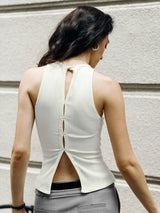 Apricot Halter Vest