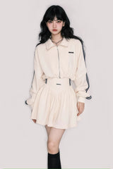 Waffle Sweatshirt / Skirt