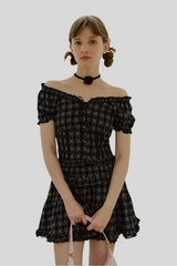 Plaid Top / Skirt