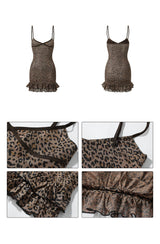 Fatal Leopard Dress