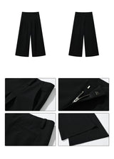 Tailored Drag Wide-Leg Pants