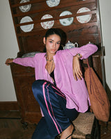 Pink Stripe Sweatpants