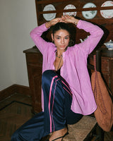 Pink Stripe Sweatpants