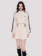 Waffle Sweatshirt / Skirt