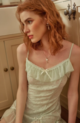 Mint Ruffle Nightdress