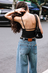 Cutout Slim Stretch Tank Top