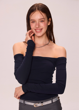 Slim Off-Shoulder Tee