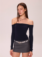 Slim Off-Shoulder Tee