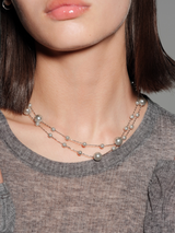 Gray Pearl Necklace