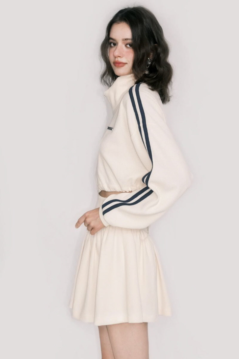 Waffle Sweatshirt / Skirt