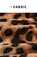 Leopard Tie Tube Top