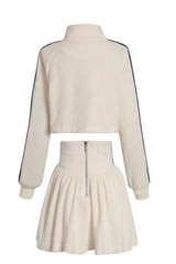 Waffle Sweatshirt / Skirt