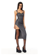 Smart Cutout Midi Dress
