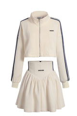Waffle Sweatshirt / Skirt