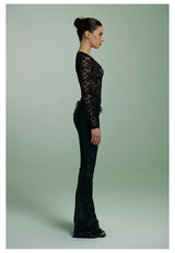 Lace Sheer Top