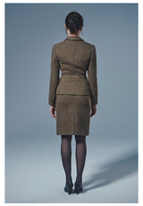 Wool Blazer / Skirt