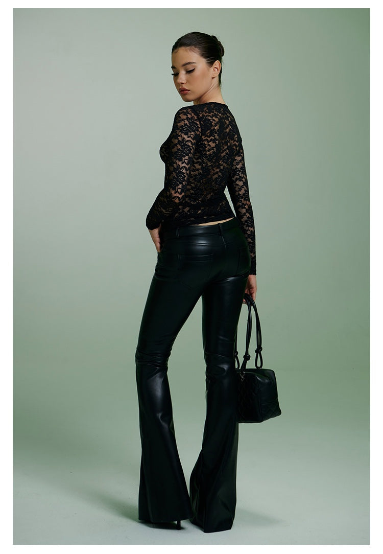 Lace Sheer Top