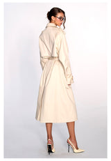 Cinched Trench Coat