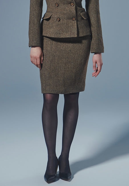 Wool Blazer / Skirt