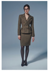 Wool Blazer / Skirt