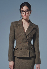 Wool Blazer / Skirt