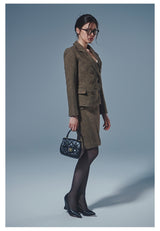 Wool Blazer / Skirt
