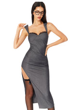 Smart Cutout Midi Dress