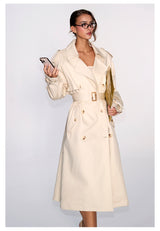 Cinched Trench Coat