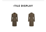 Wool Blazer / Skirt