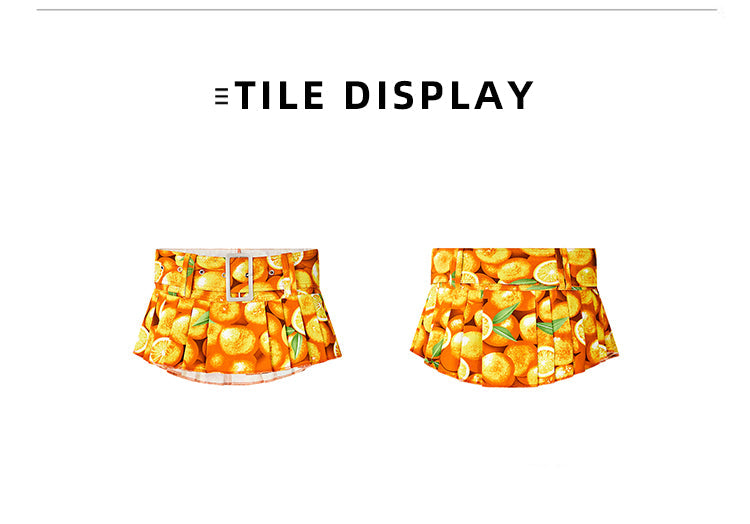 Zesty Low-Rise Skirt
