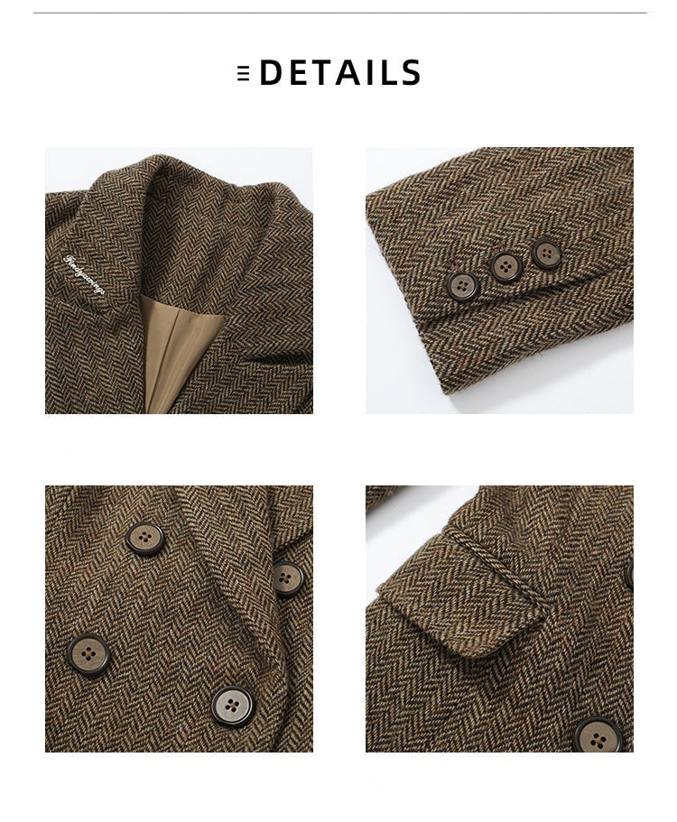 Wool Blazer / Skirt