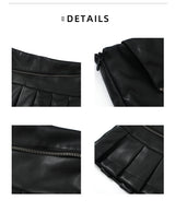 Leather Mini Skirt