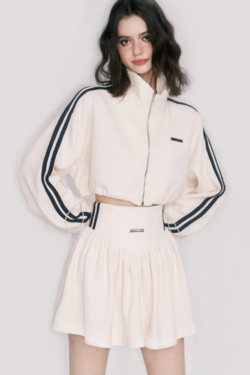 Waffle Sweatshirt / Skirt