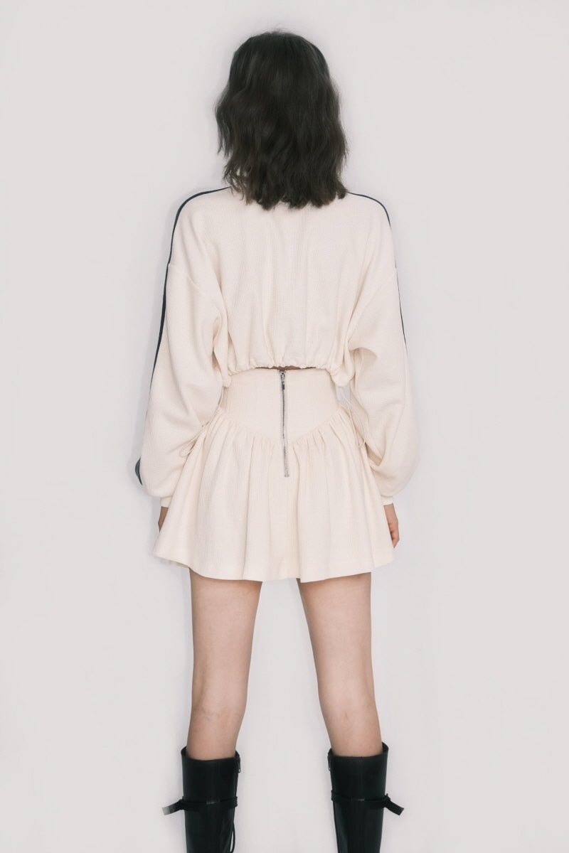 Waffle Sweatshirt / Skirt
