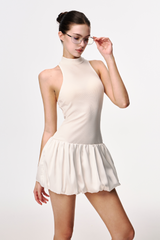 Chic Puff Mini Dress