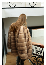 Gradient Fur - Beige