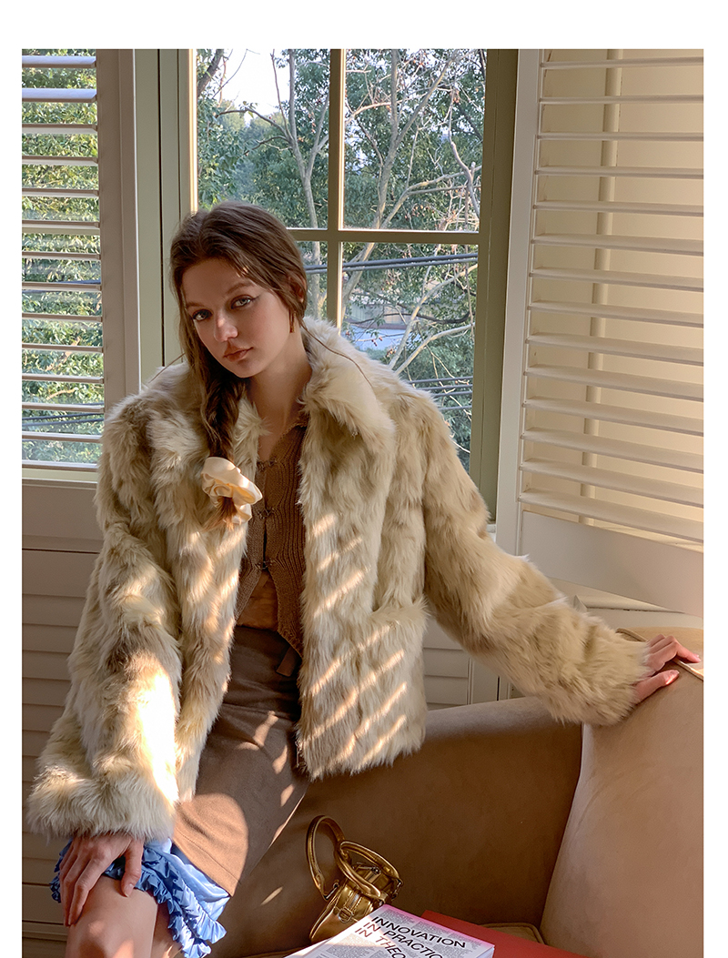 Faux Cow Short Jacket