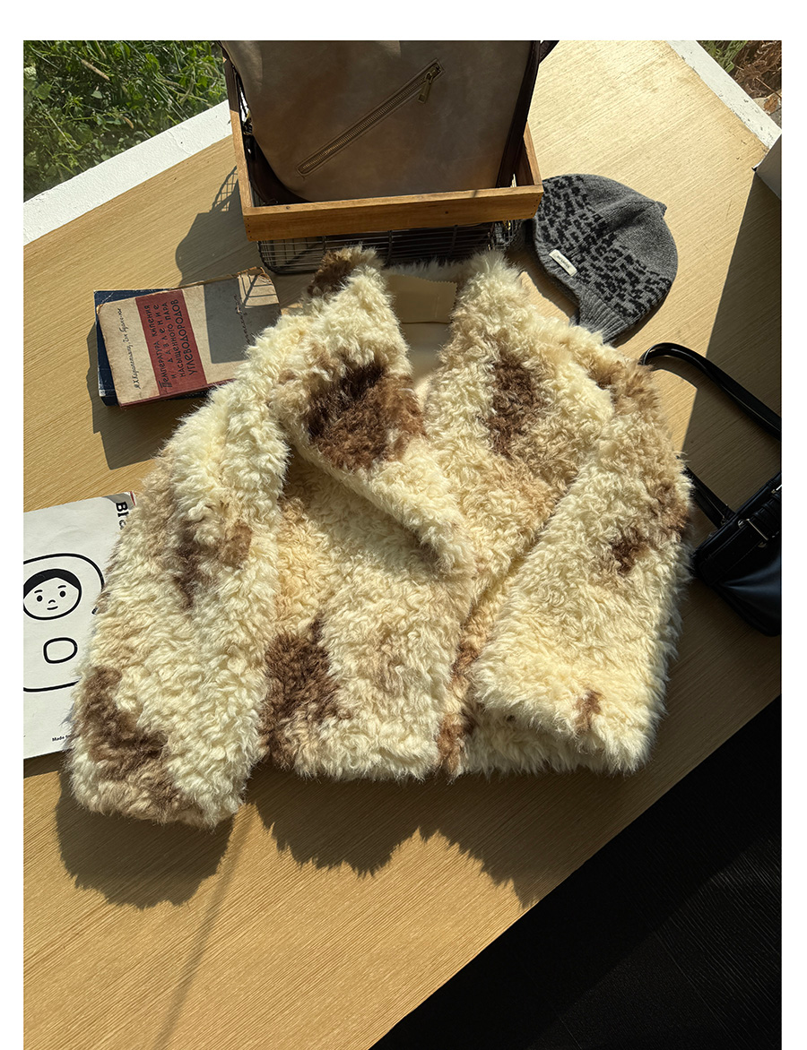 Plush Faux Fur Jacket