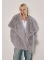 Luxe Fur Short Coat