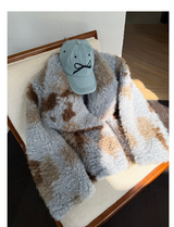 Plush Faux Fur Jacket